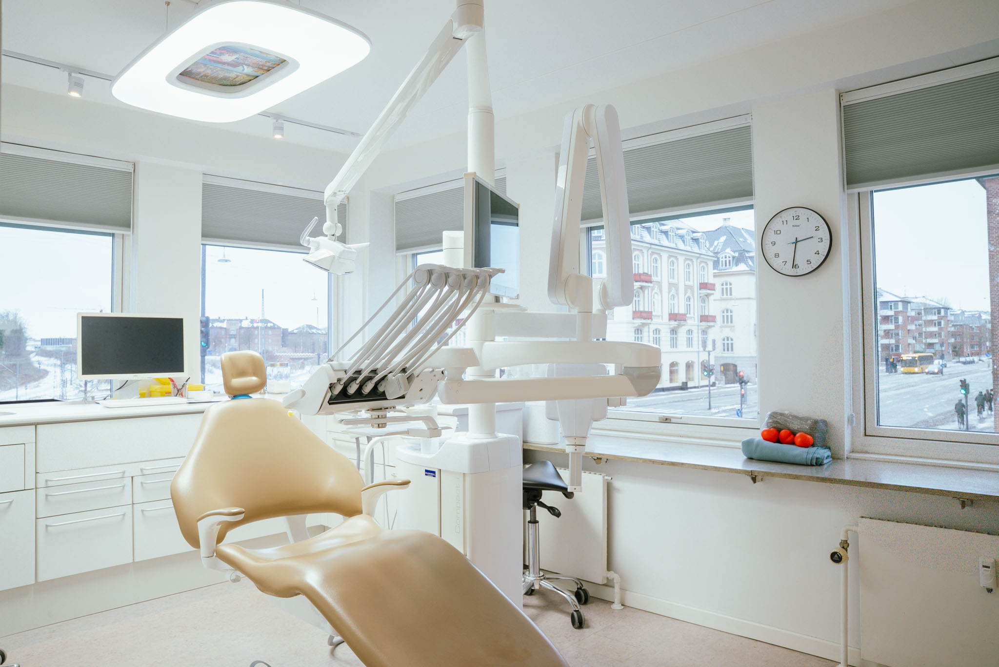 Behandlingsrum på Svanemøllens Tandklinik